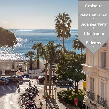 Palais Miramar: 1 Bed Side Sea View Apartment
